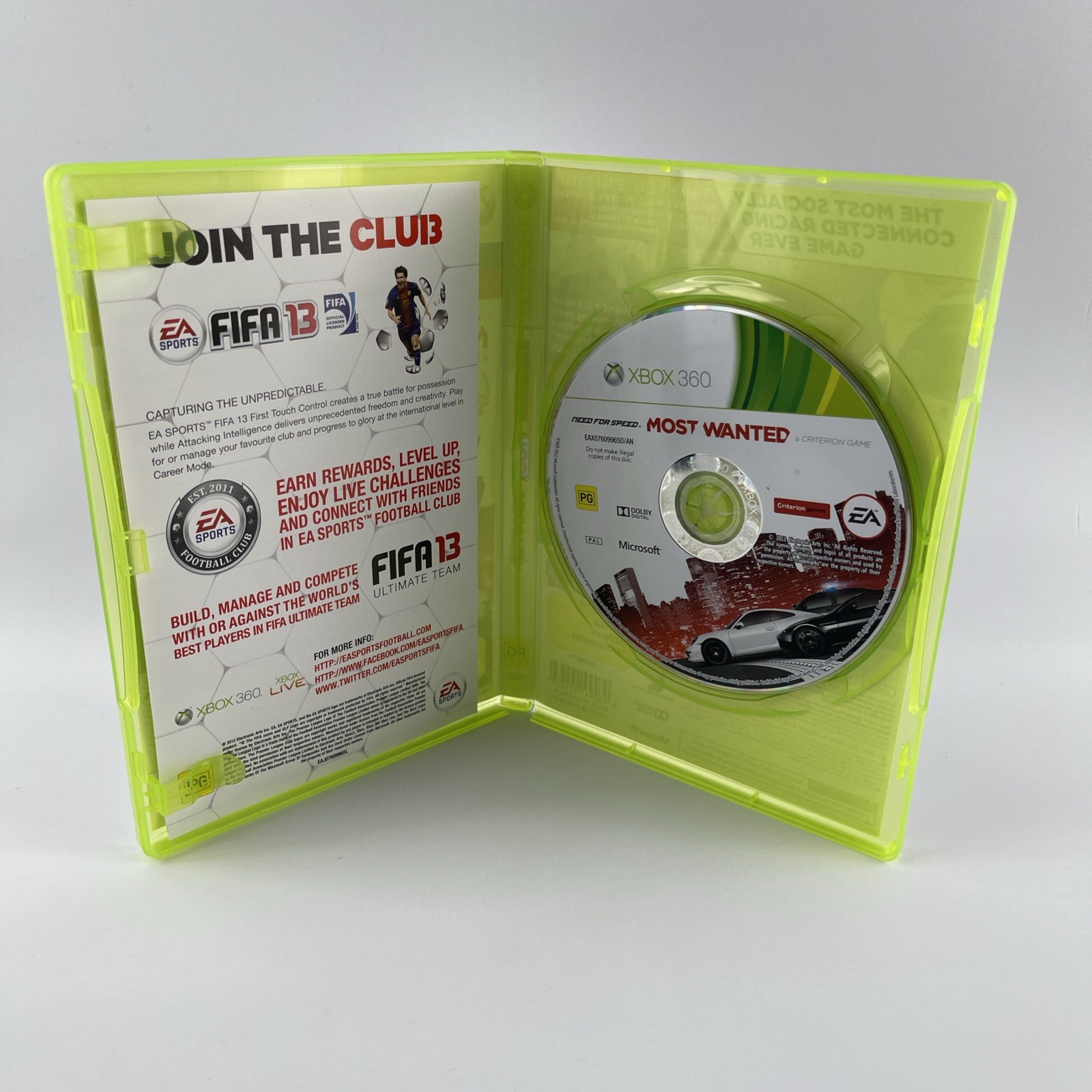 Need for Speed: Most Wanted “LIMITED EDITION” – Microsoft Xbox 360 -PAL