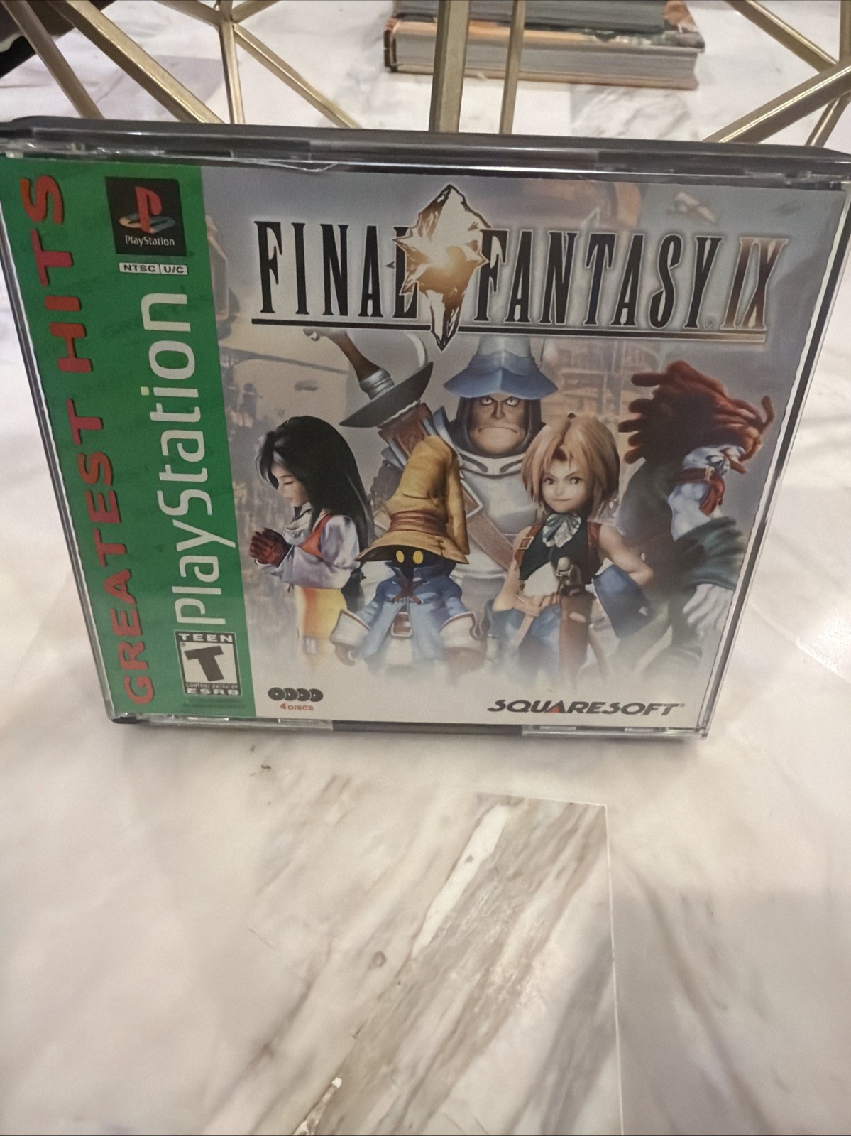 Final Fantasy IX Greatest Hits 2000 PlayStation PS1, Complete in Box