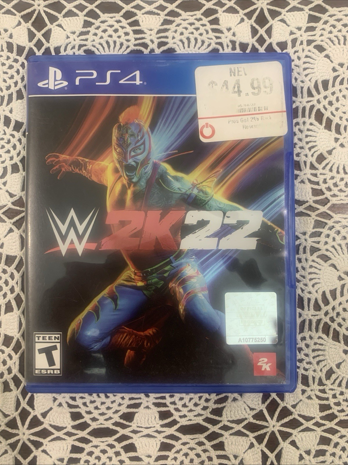 WWE 2K22 Sony PlayStation 4 PS4 Free Shipping