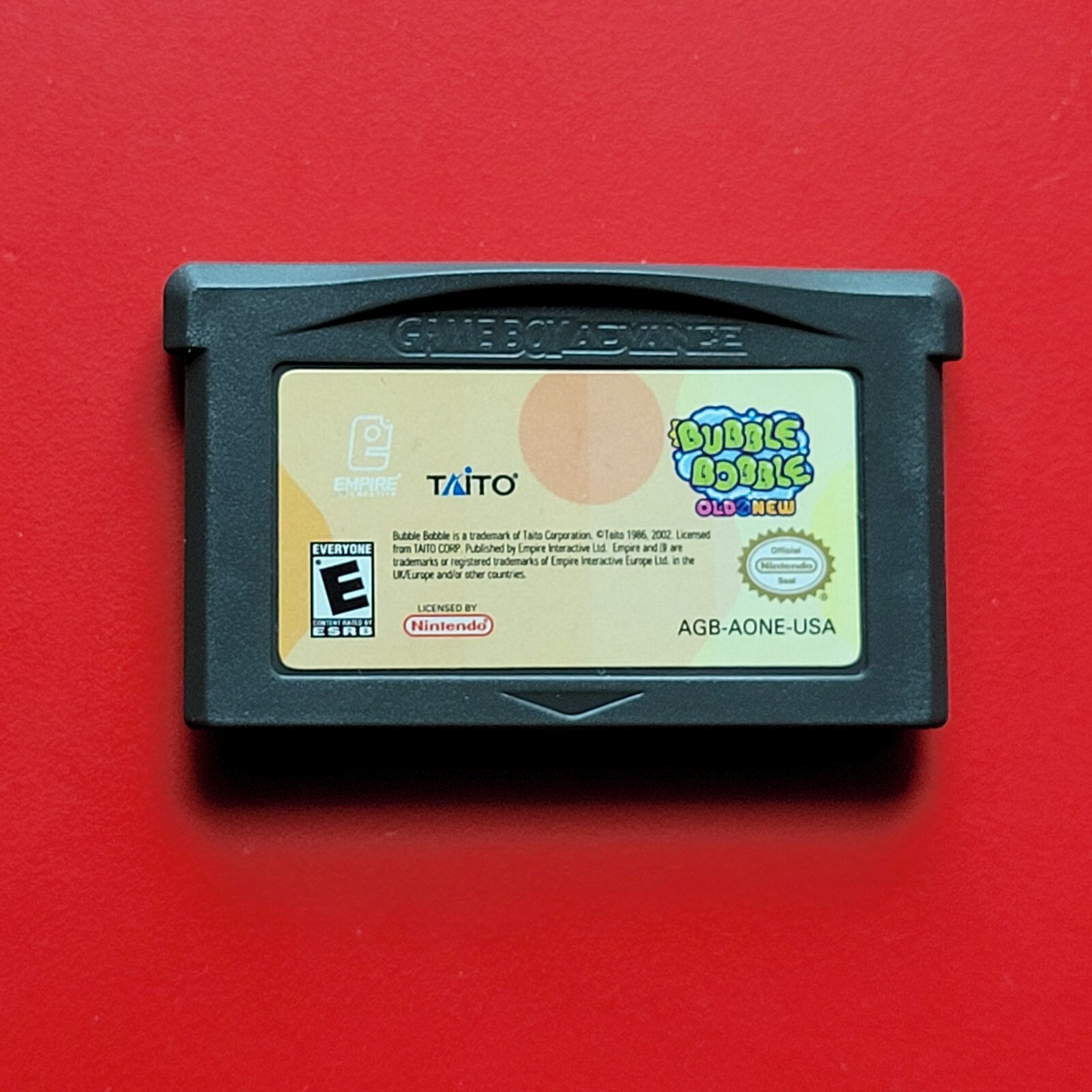 Game Boy Advance Bubble Bobble Old & New Nintendo GBA Handheld Authentic Saves
