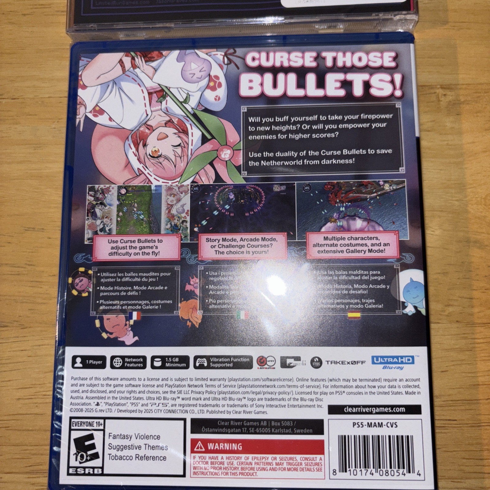 IN HAND! MAMORUKUN RECURSE! LIMITED RUN GAMES & CD SOUNDTRACK PS5 ESRB BRAND NEW