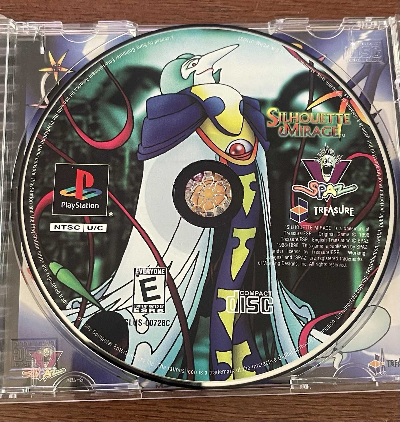Silhouette Mirage CIB Complete Sony PlayStation 1 PS1 Clean Tested Working
