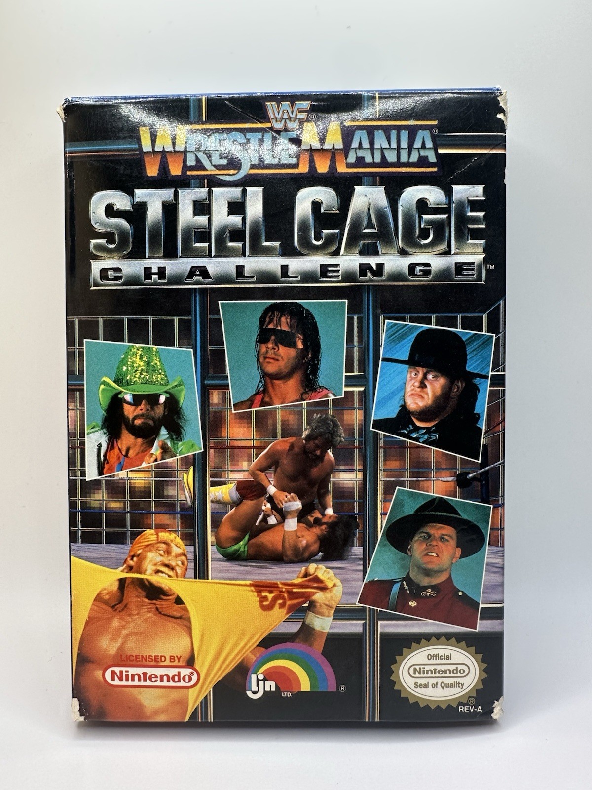 WWF WrestleMania Steel Cage Challenge NES – CIB WITH Poster and inserts