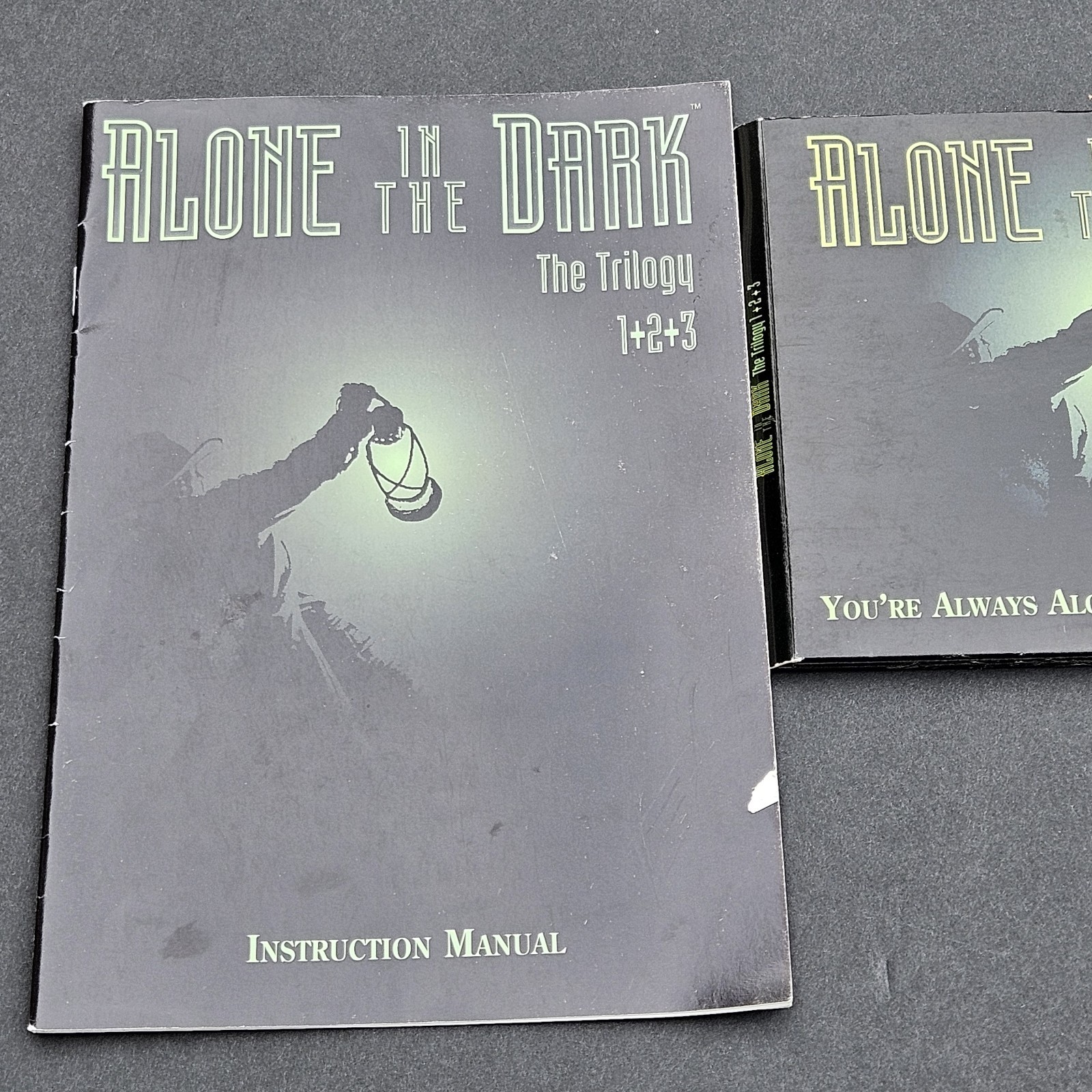 ALONE IN THE DARK THE TRILOGY 1 + 2 + 3 PC With Manual Nice!