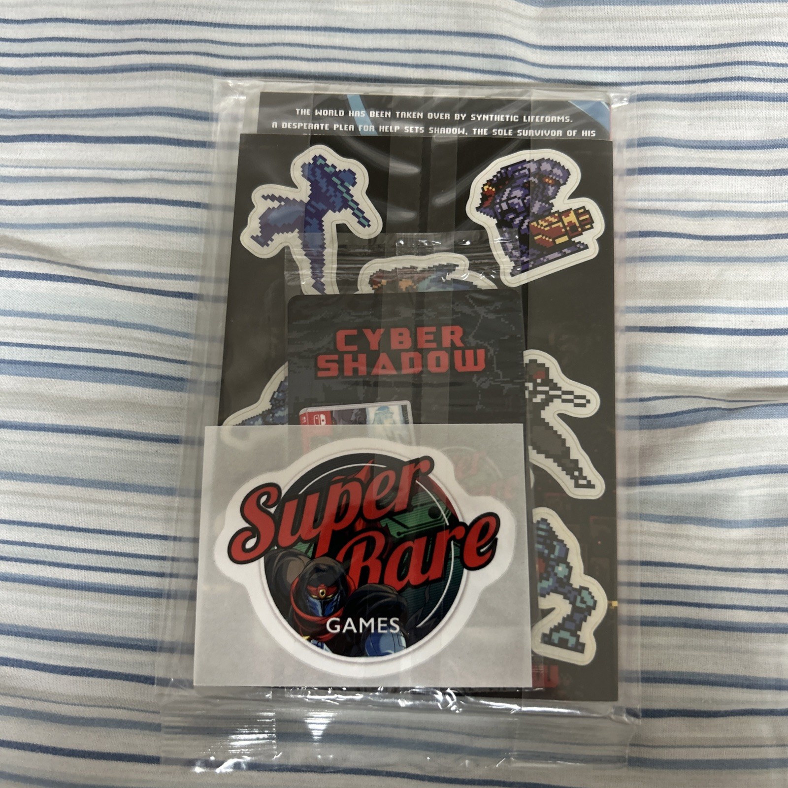 Cyber Shadow (Nintendo Switch) Super Rare Games #128 SRG New Sealed Ships In Box