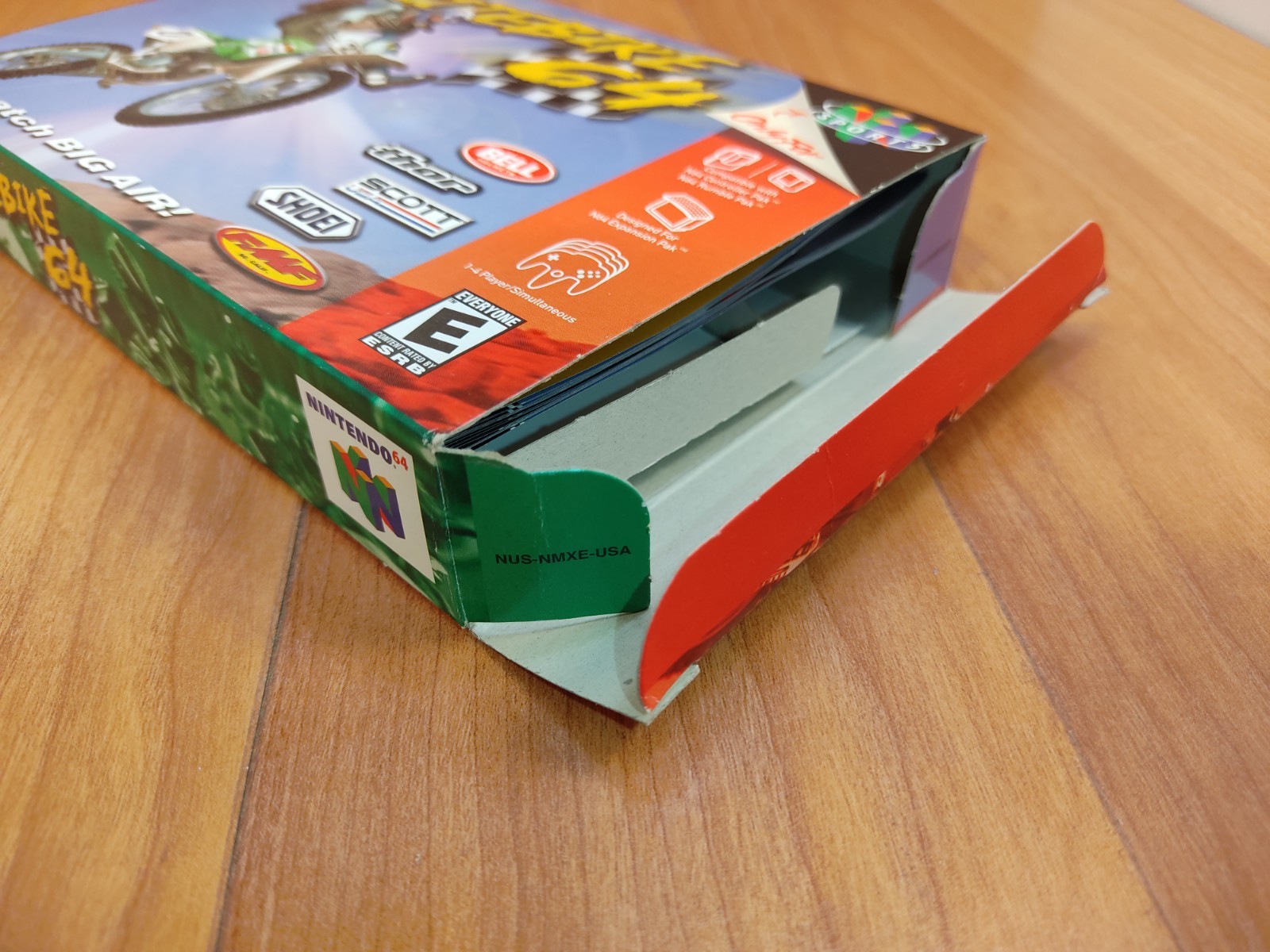 MINTY BOX CIB Excitebike 64 complete in nintendo n64 CLEAN Collector lot vgc