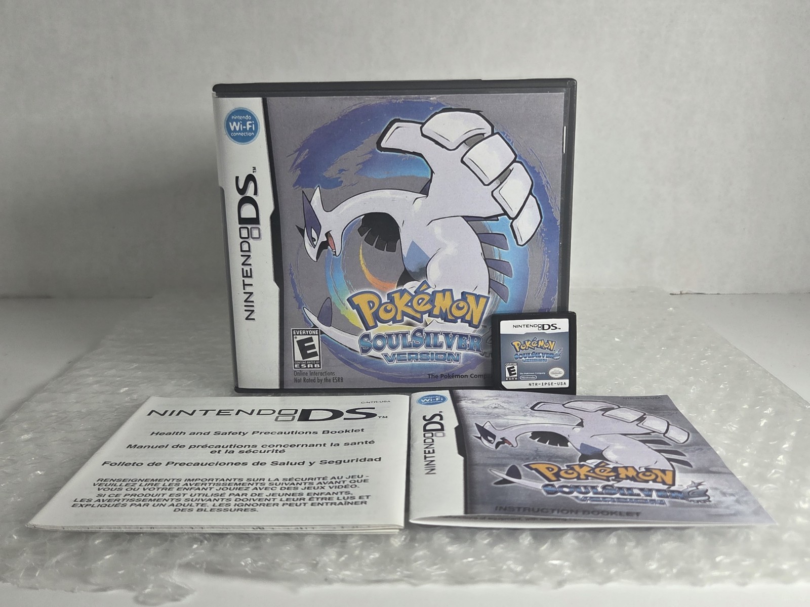 Pokemon: SoulSilver Version Nintendo DS 3DS Complete In Box CIB Tested Authentic