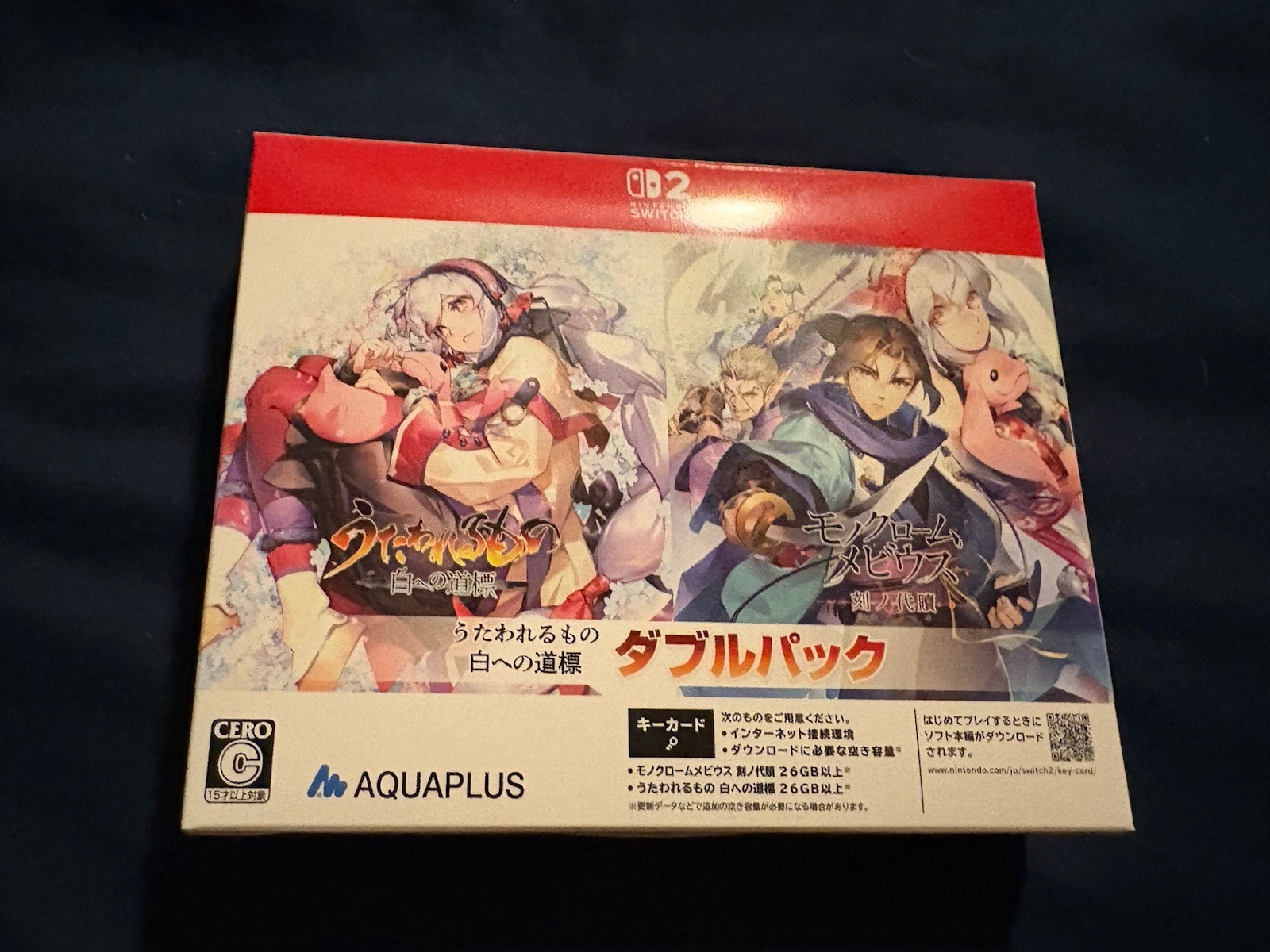 Monochrome Mobius: Rights and Wrongs Forgotten Switch 2 Japan (KEY CARD) [RPG] N