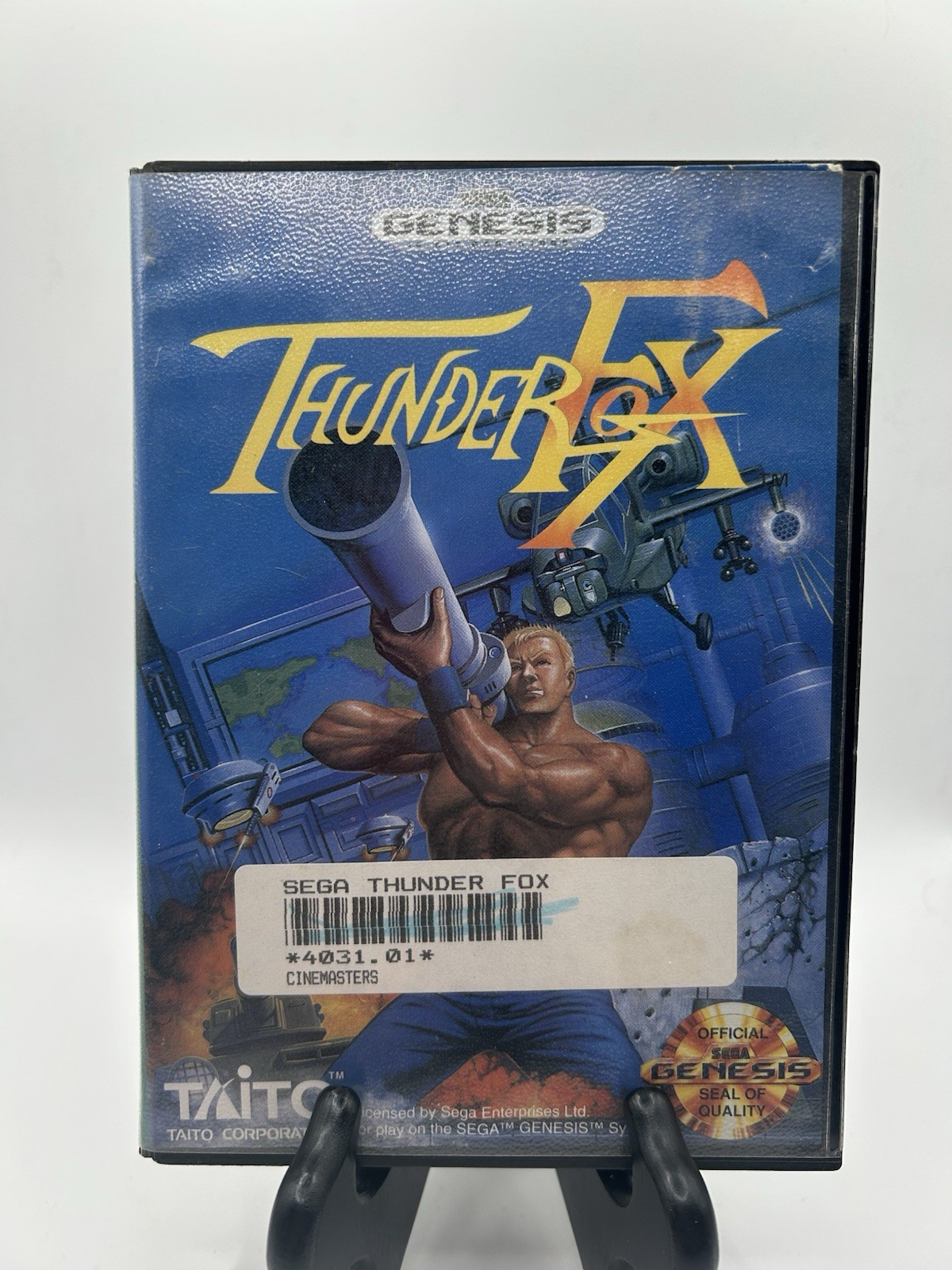 Thunder Fox (Sega Genesis, 1990) – Tested No Manual
