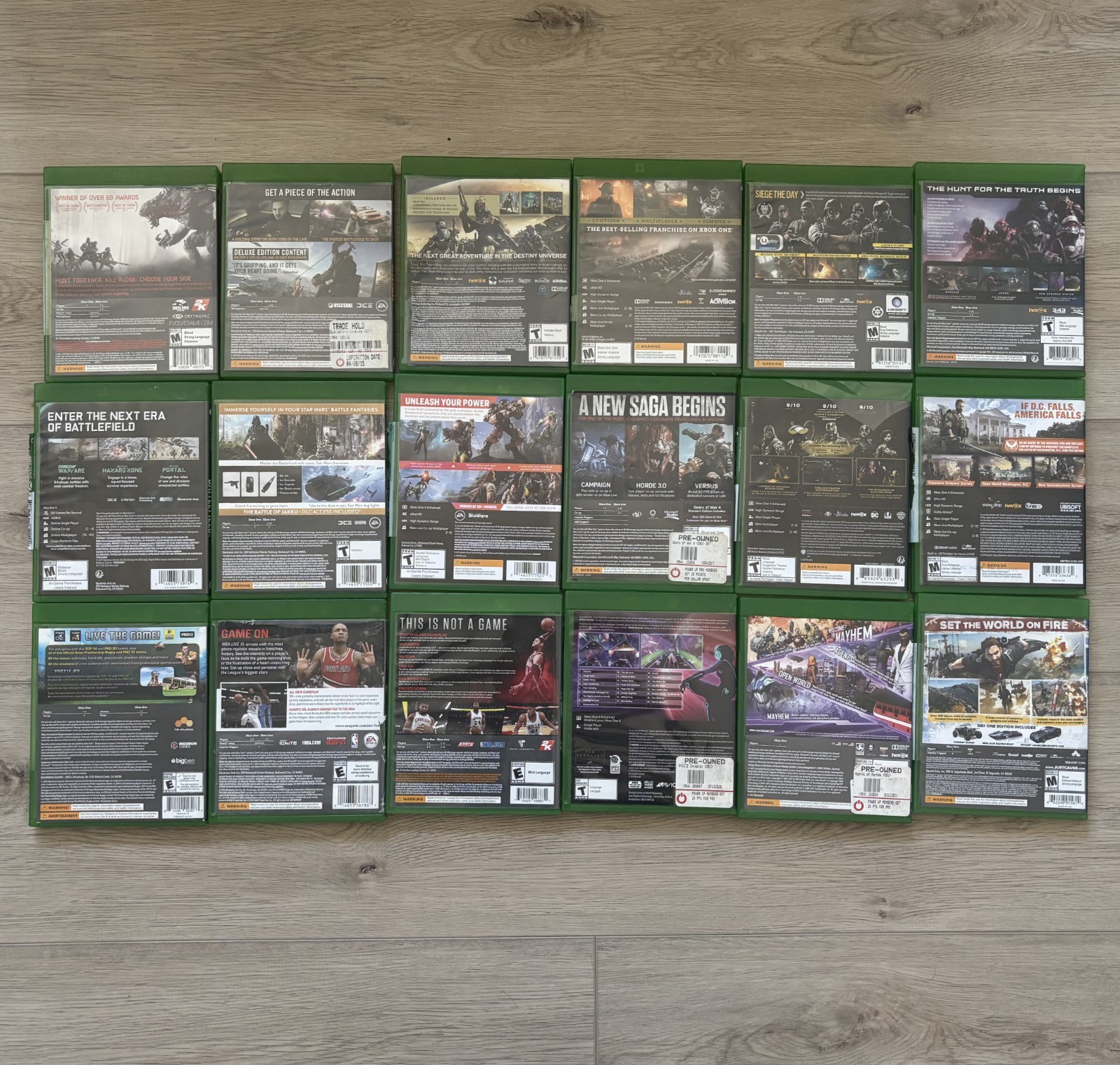Microsoft XBOX ONE Game Lot You Pick / Choose (Disc w/ Case)