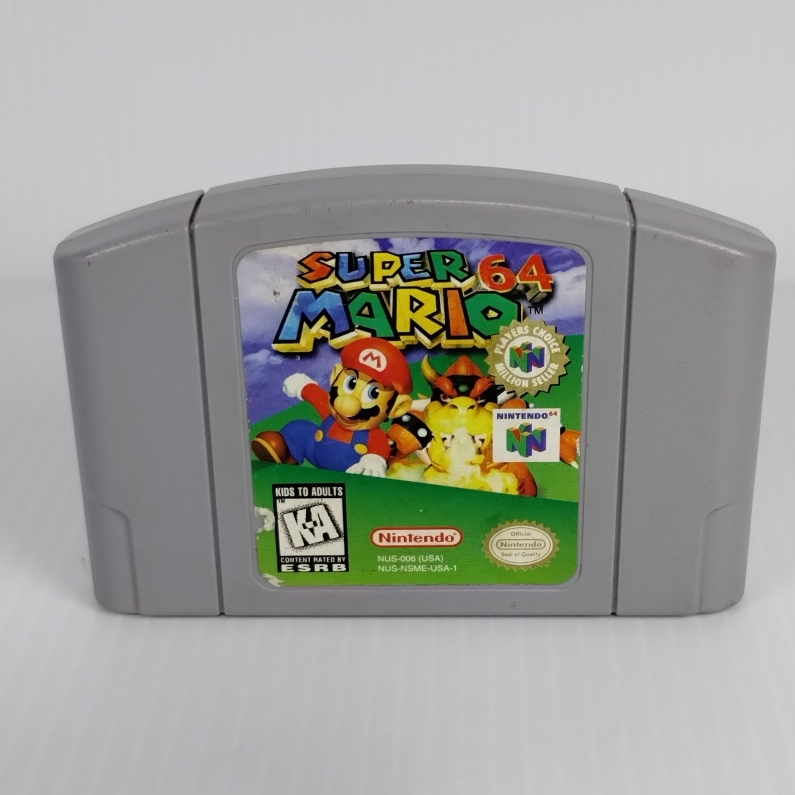 Super Mario 64 (Nintendo 64 N64, 1996) *Cart Only* Authentic Tested Free Ship
