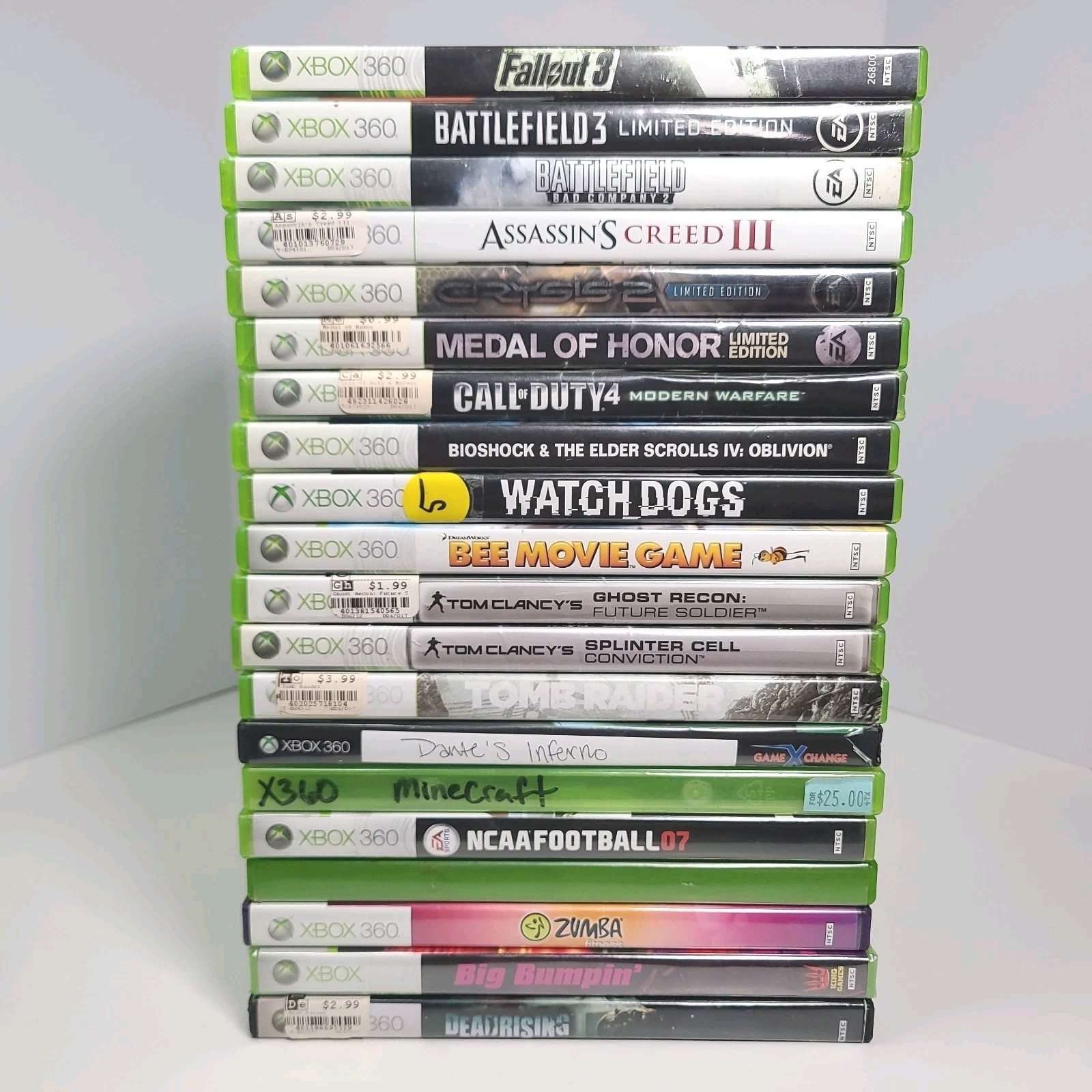 Xbox 360 Microsoft Game Bundle Lot of 20 Many are CIB Read Description