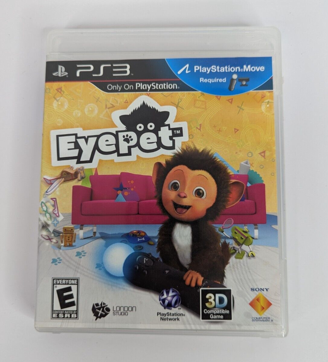 EyePet (Sony PlayStation 3, 2010) Complete, Tested