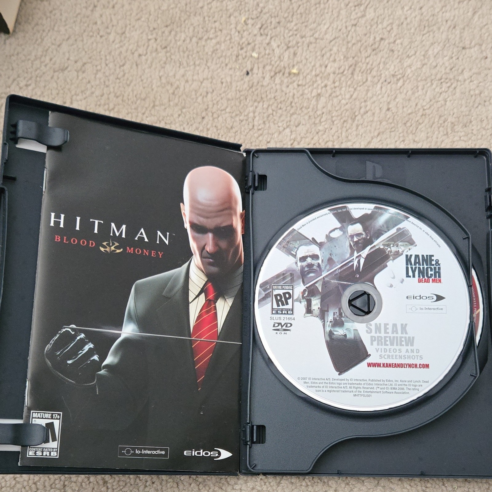 Eidos Hitman Trilogy Action & Adventure M PS2 NTSC-U/C Manual Included