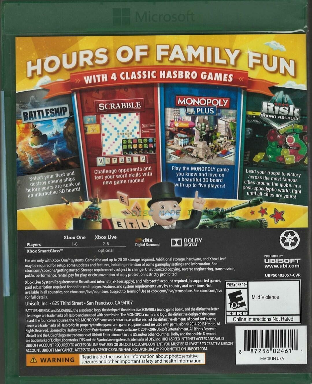 Hasbro Family Fun Pack Conquest Edition Xbox One