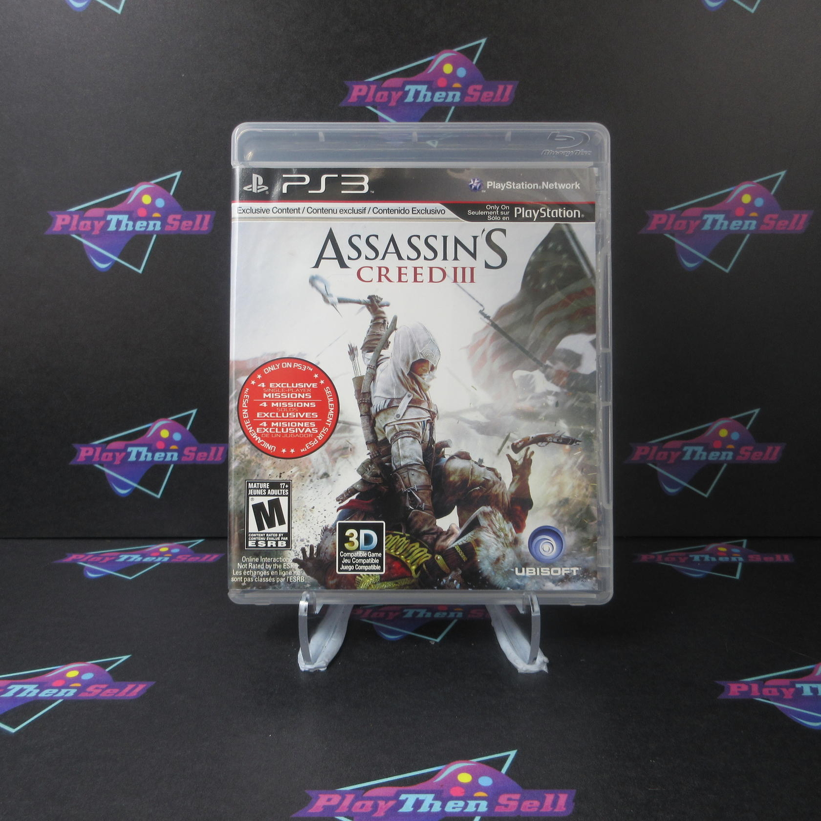 Assassin’s Creed III PS3 PlayStation 3 Complete – 1 Year Warranty VG