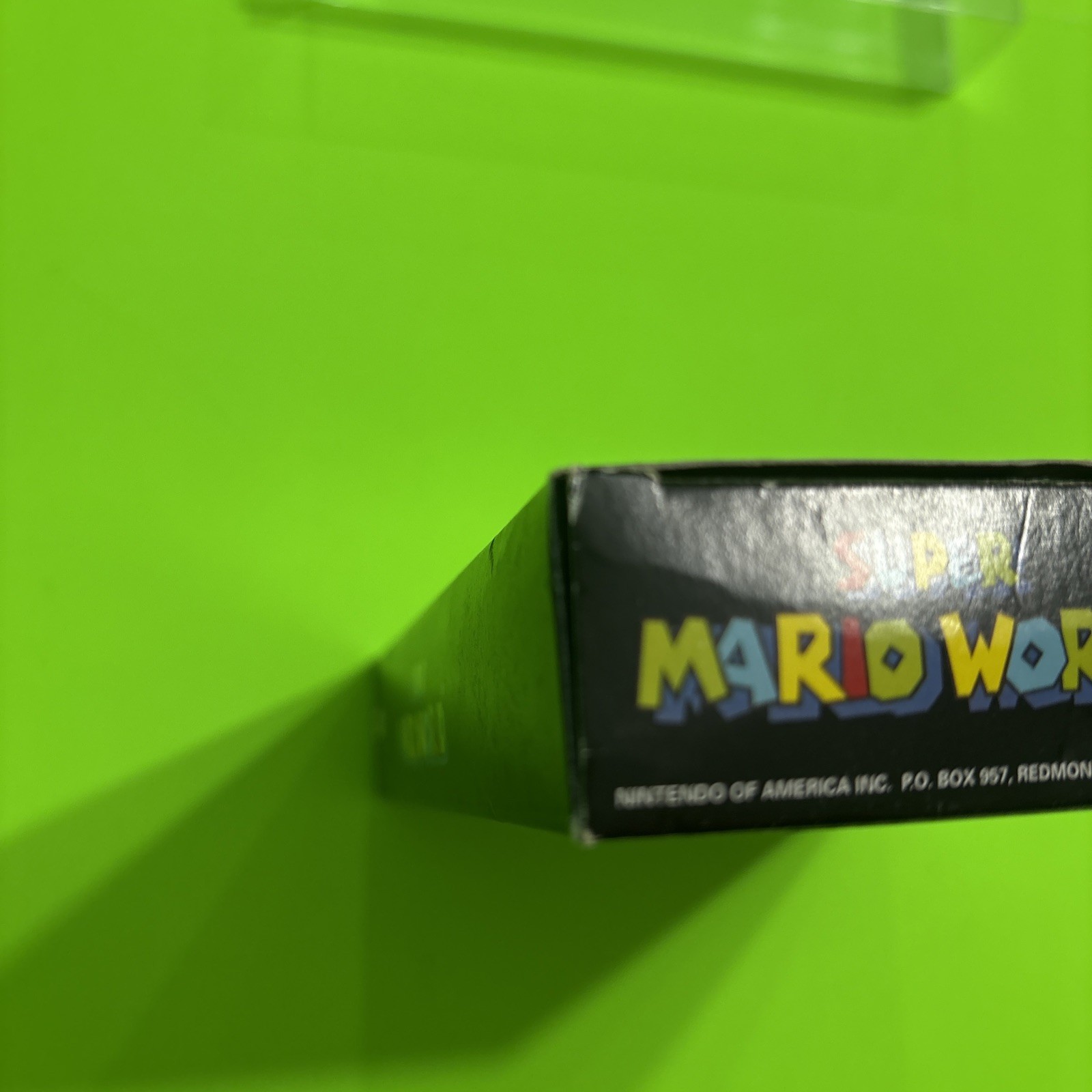 Super Mario World (Super Nintendo, 1991) Complete In Box Players Choice SNES