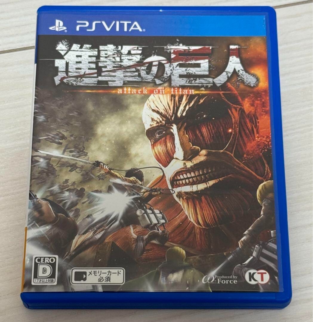 VITA Attack On Titan 1 Japanese Game