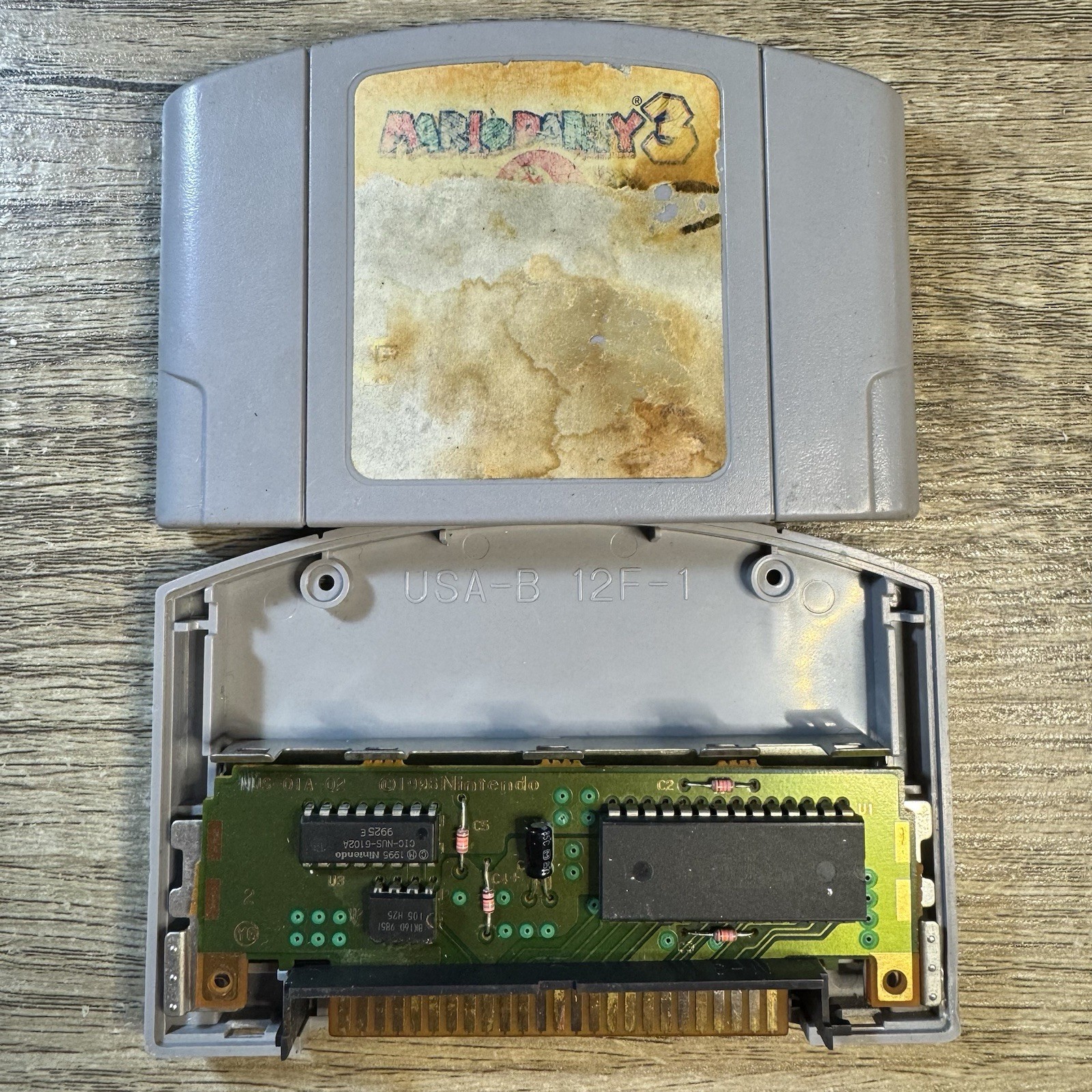 Mario Party 3 Nintendo 64 Authentic Tested Working Repaired PCB Cartridge N64