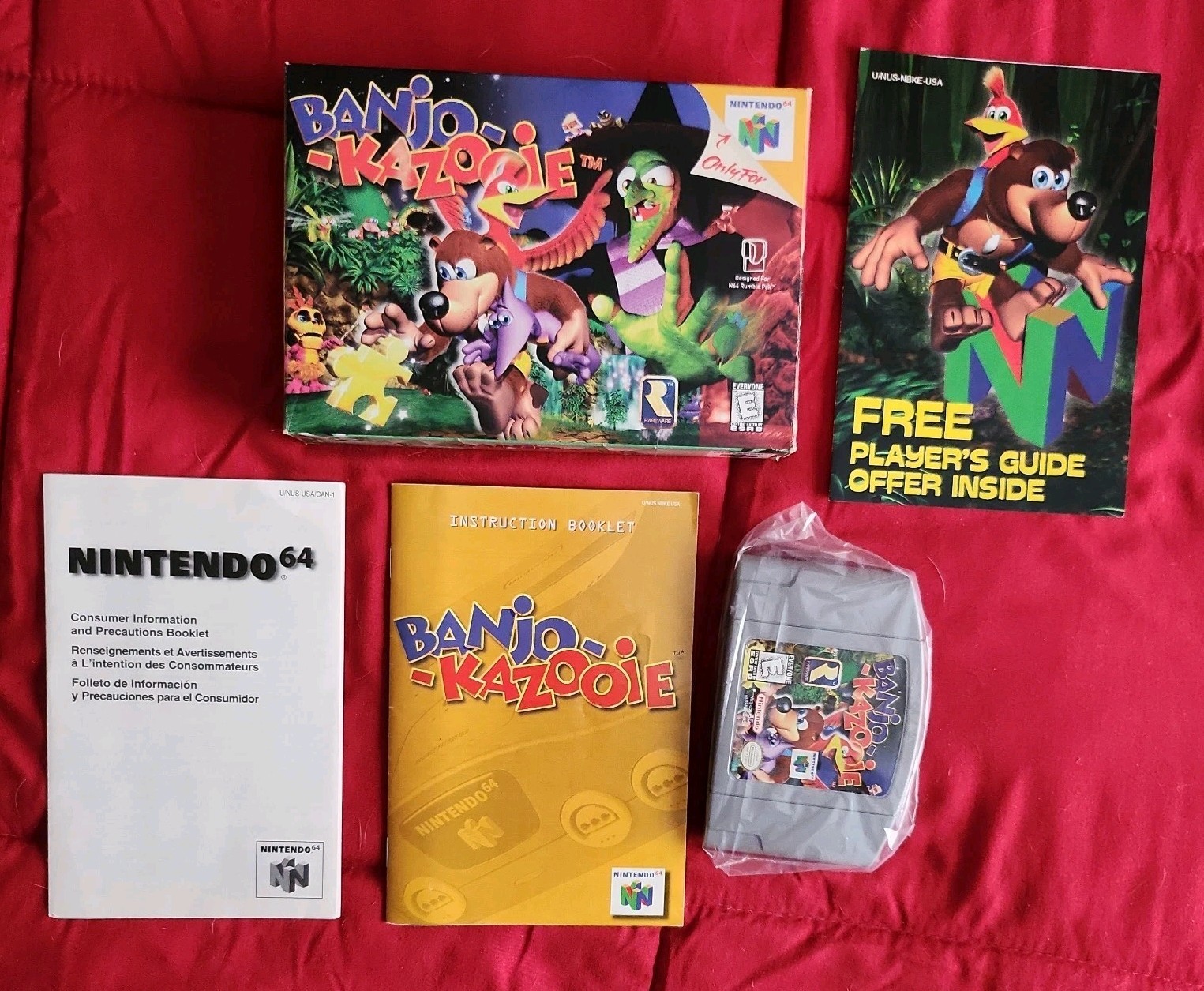 Banjo Kazooie & Banjo Tooie (Nintendo 64 ) CIB ☆ EXCELLENT ☆