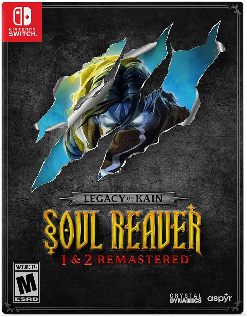 Legacy of Kain: Soul Reaver 1 & 2 Remastered [Deluxe Edition] Switch New Game