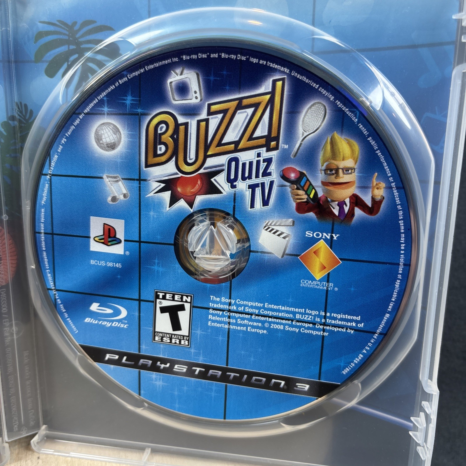 PlayStation 3 – Buzz Quiz TV – Complete, Game Only – Refurbished, Very Good