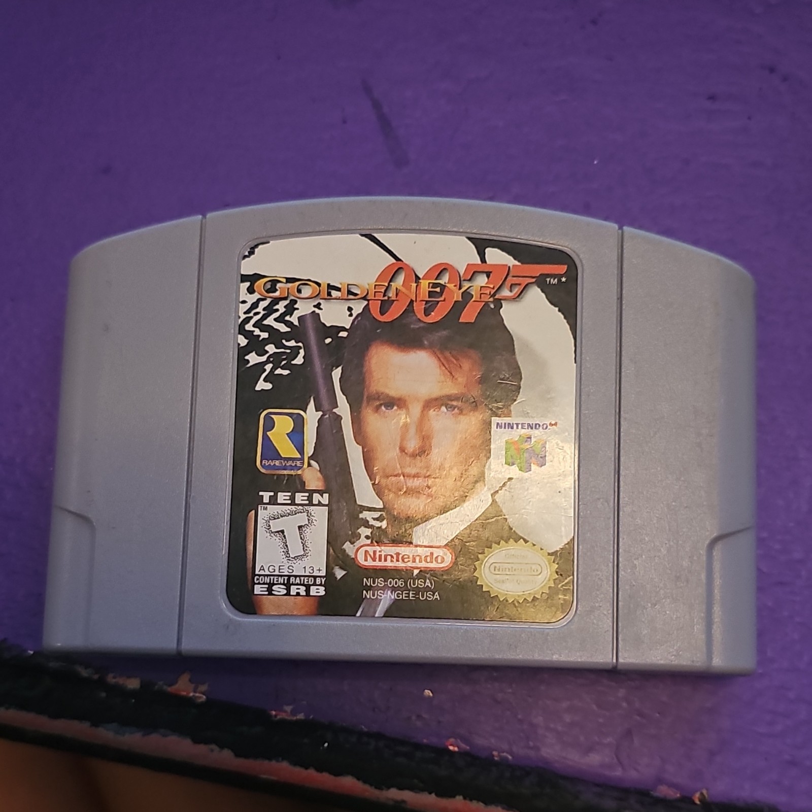Nintendo GoldenEye 007 for Nintendo 64 N64 Cartridge, T, NTSC-U/C, 1997