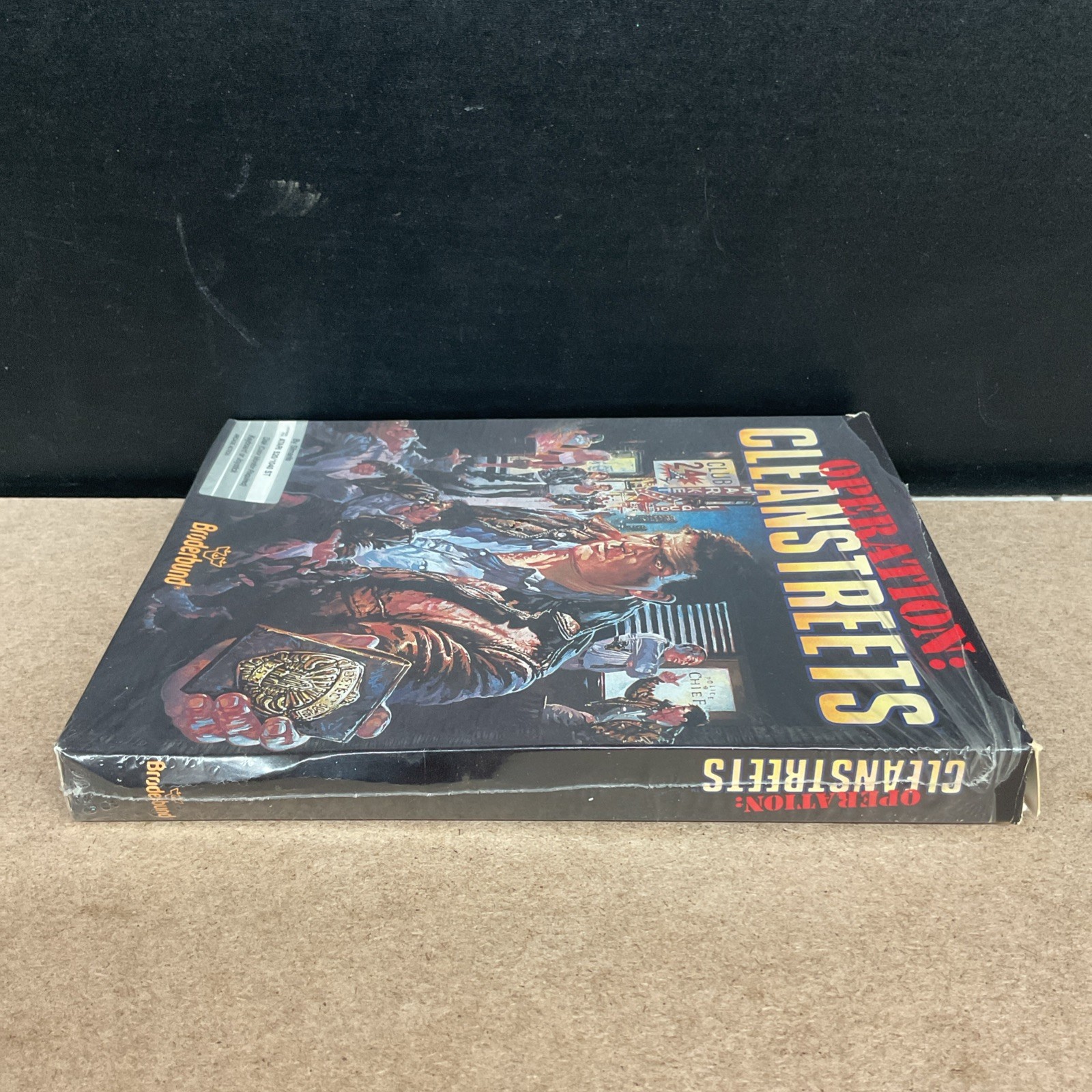 Operation Cleanstreets Big Box Atari ST 1988 Brøderbund – No Game