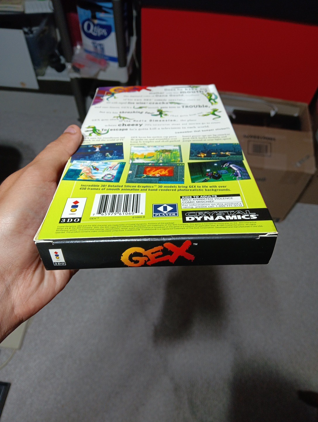 Gex (3DO, 1996) – Complete with Long Box , All Papers, VERY NICE!