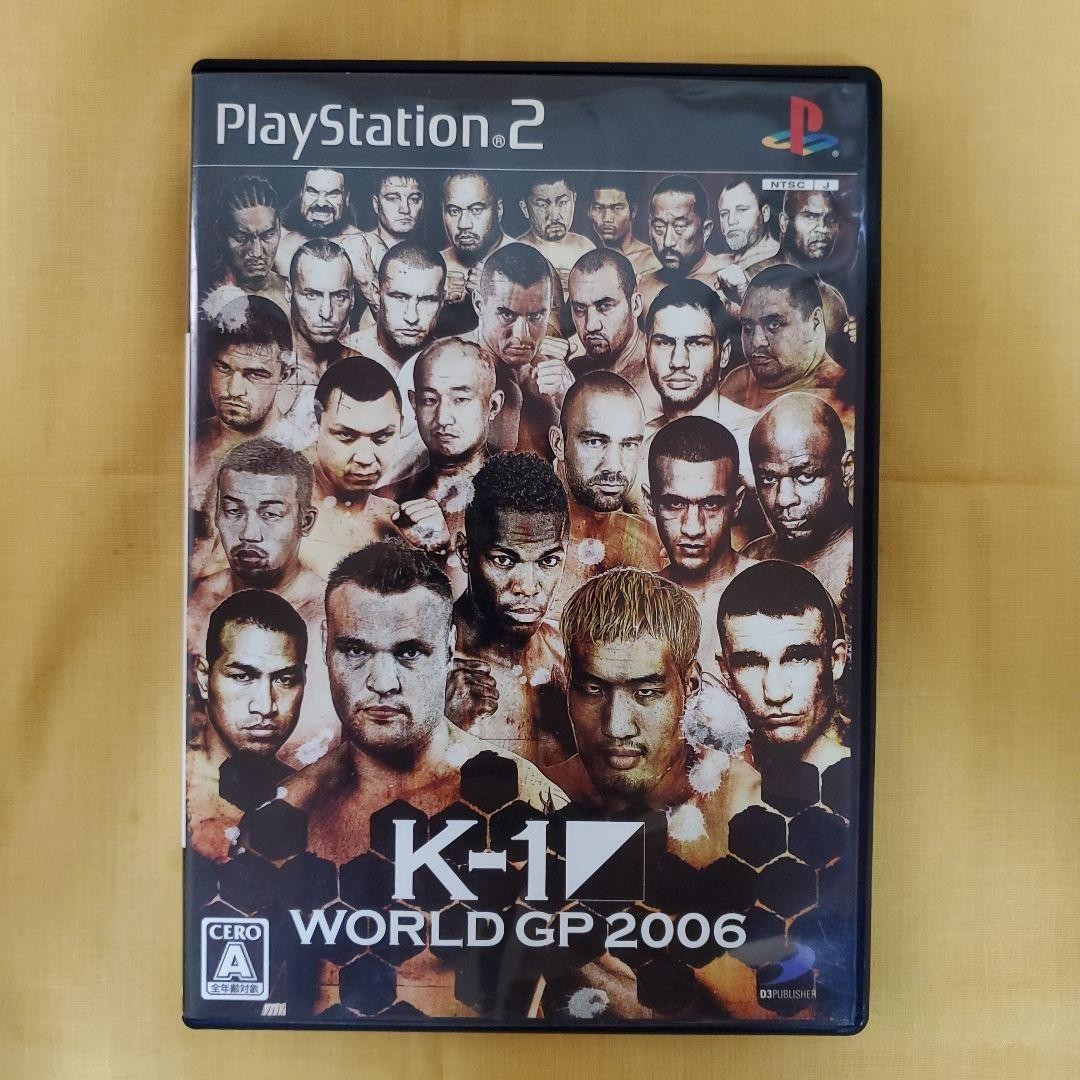 K-1 WORLD GP 2006 PS2 Sony Play Station2 D3 PUBLISHER Sony From Japan