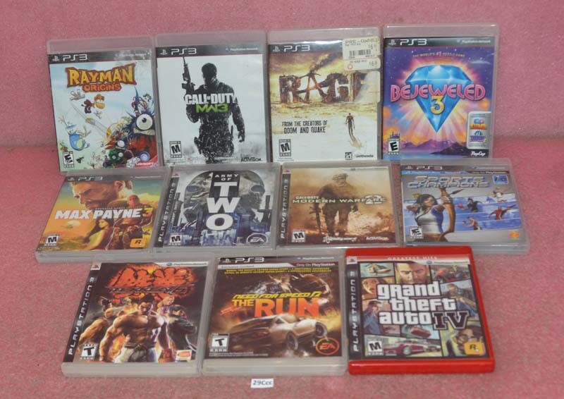 Lot of 11 Sony Playstation 3 Games__PLEASE READ.