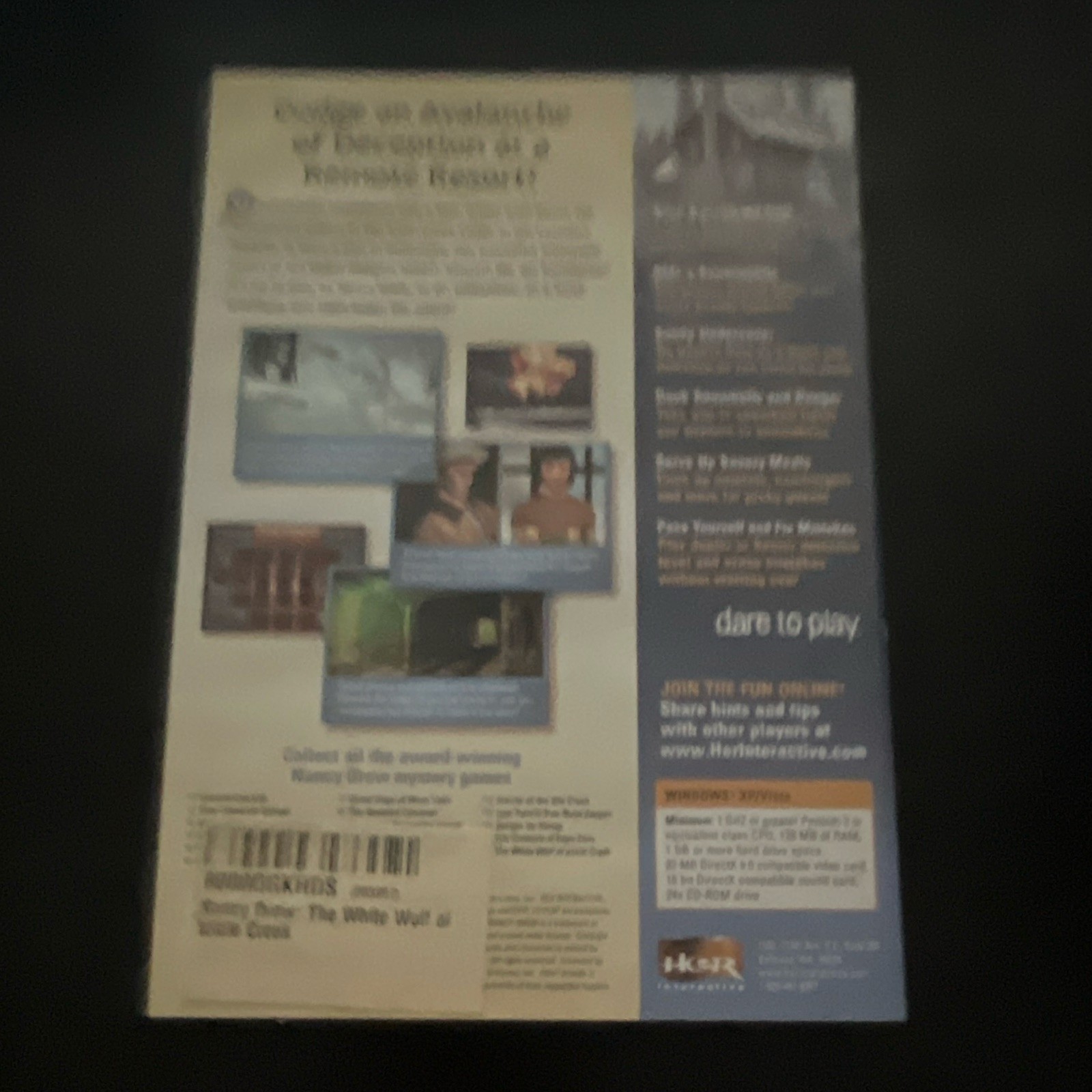 Her Interactive Nancy Drew White Wolf of Icicle Creek (PC) E Mystery Case