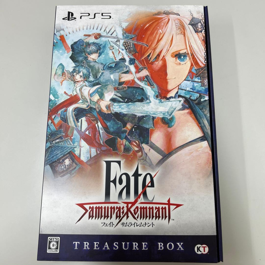 [PS5] Fate/Samurai Remnant TREASURE BOX Set, Gamesoft, B2 Poster, Soundtrack