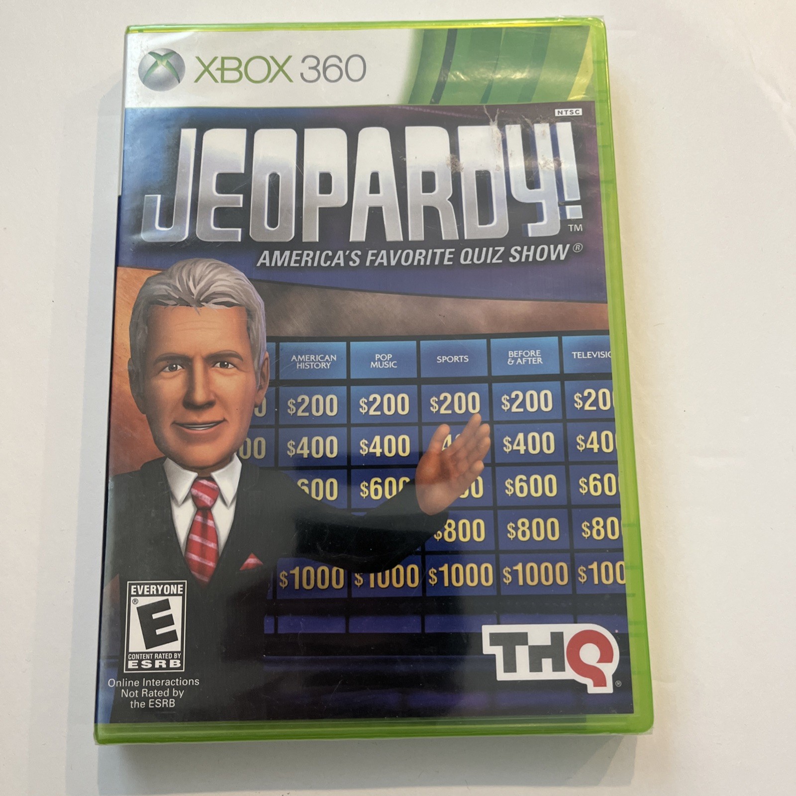JEOPARDY XBOX 360 CIB Factory Sealed PERFECT CONDITION SHRINK WRAPPED