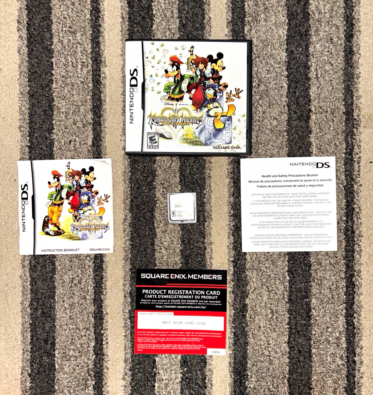 Kingdom Hearts Re:coded Nintendo DS Square Enix CIB Authentic
