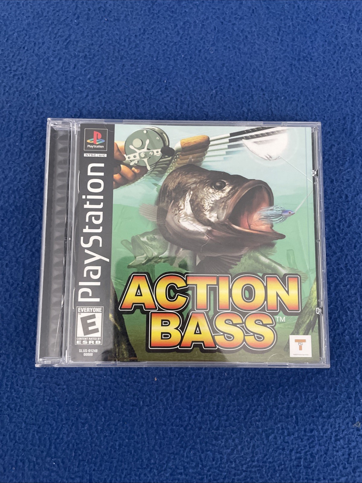 Action Bass (Sony PlayStation 1, 2000) CIB Ps1