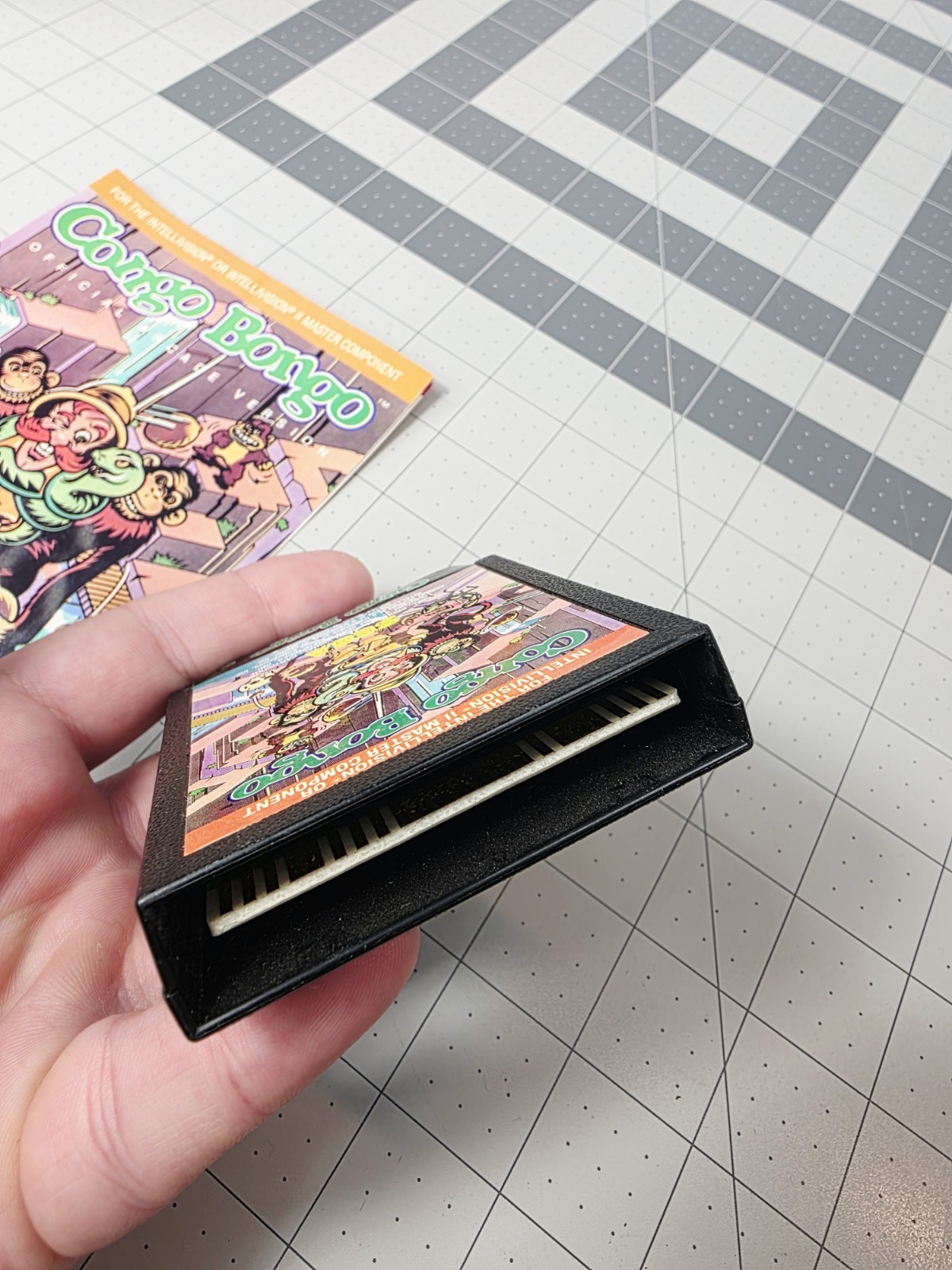 Rare Intellivision CONGO BONGO – Sega – With Manual
