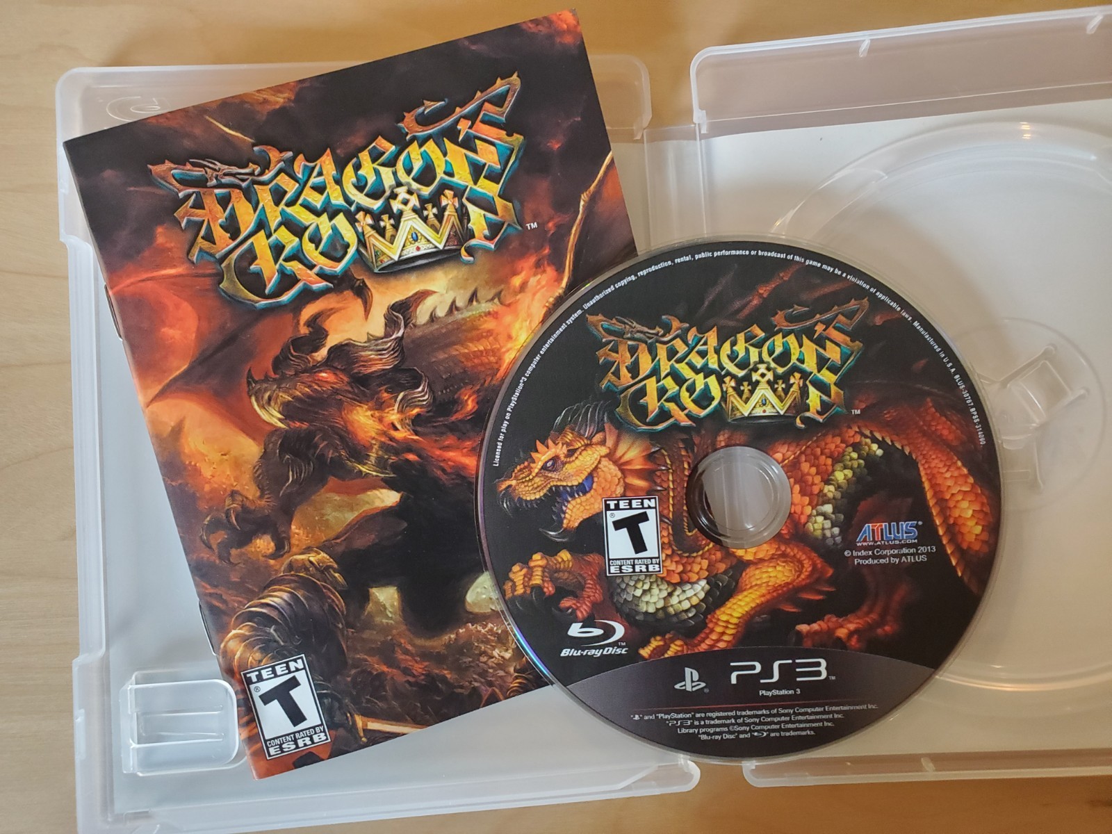 Dragon’s Crown PlayStation 3 PS3 With Brochure Tested And Working ARPG