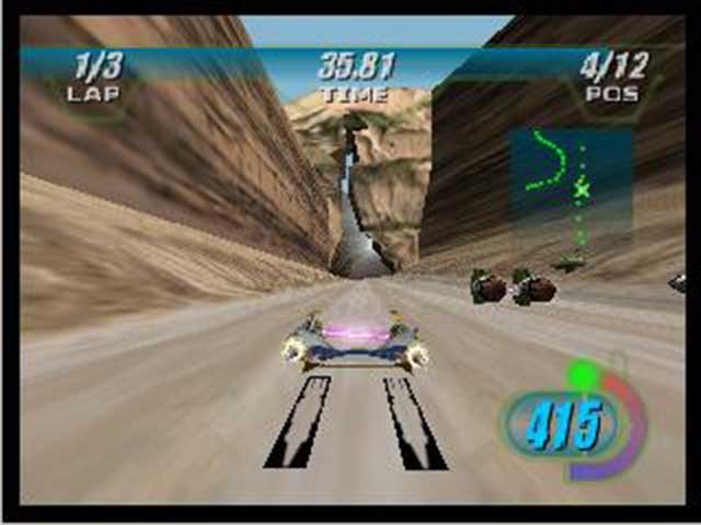 Star Wars Episode I Racer – Nintendo N64 Game