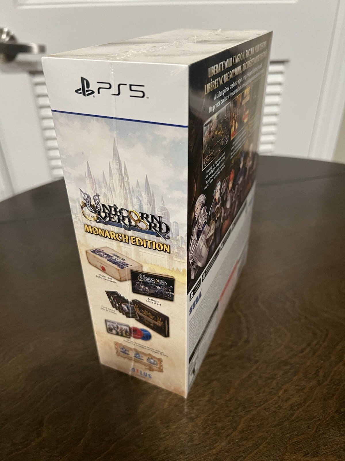 Sealed and Mint Unicorn Overlord Monarch Edition for PlayStation 5 (PS5)