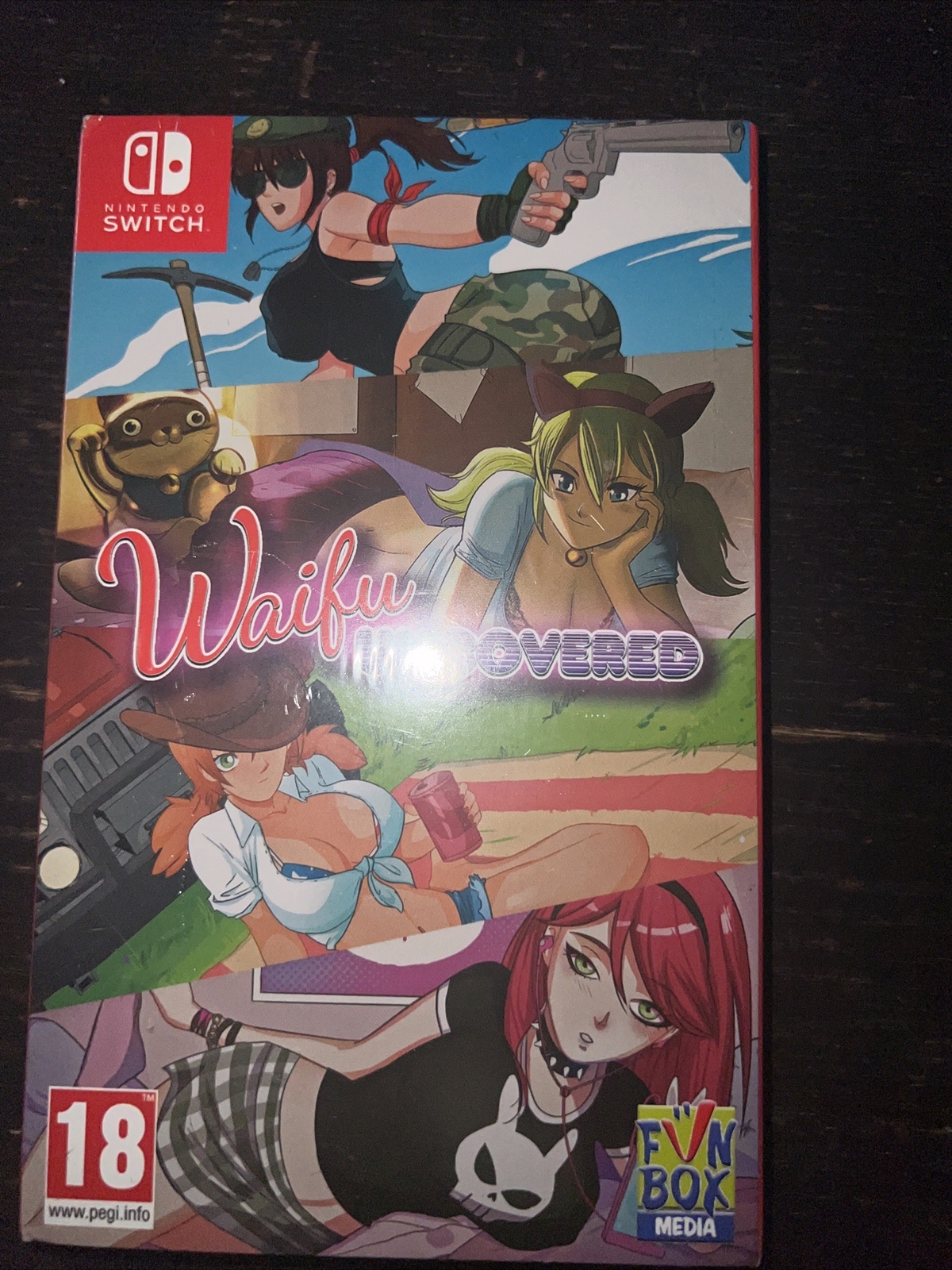 Waifu Uncovered – Nintendo Switch [Anime RPG FunBox Media 8 Characters] NEW