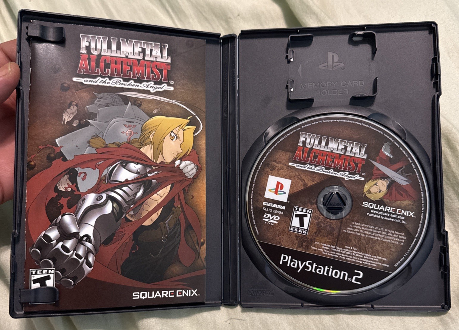 FullMetal Alchemist & the Broken Angel (Sony PlayStation 2 2005) CIB Plz Read