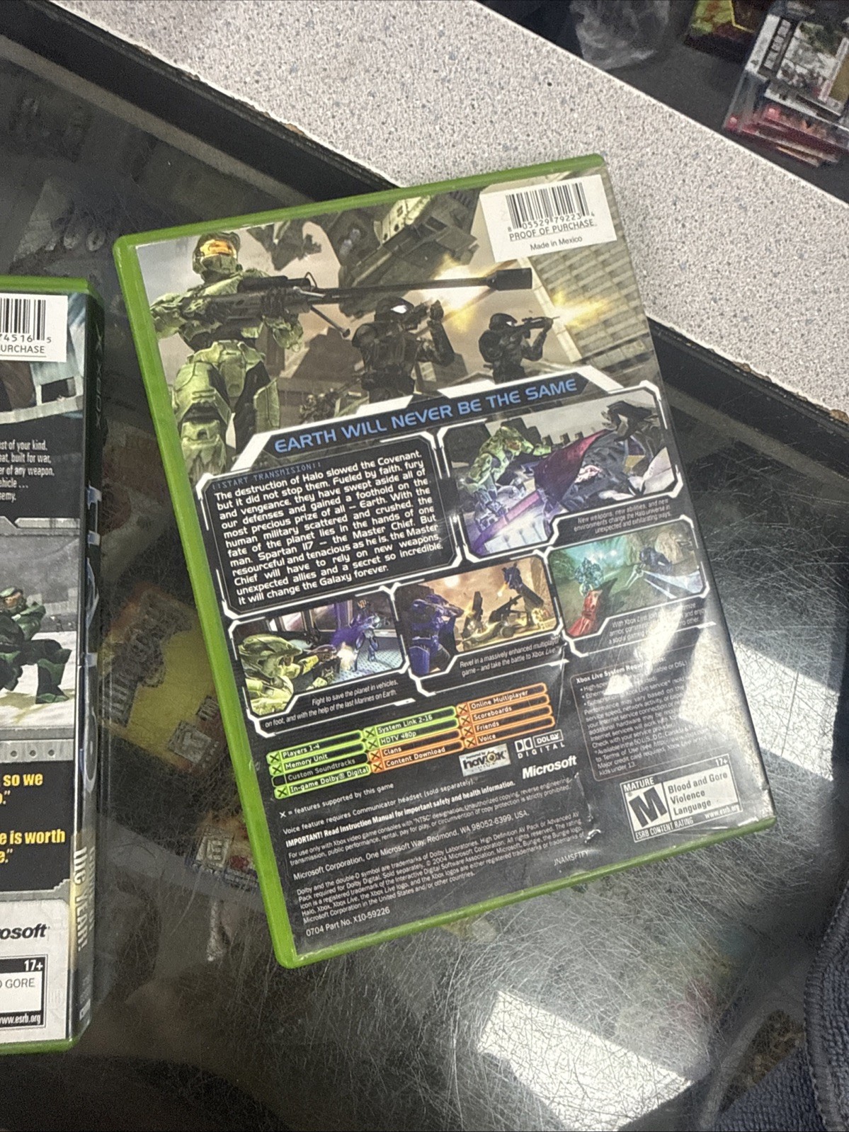 Halo: Combat Evolved 1 & 2 Bundle (Microsoft Xbox, 2001) Original Xbox