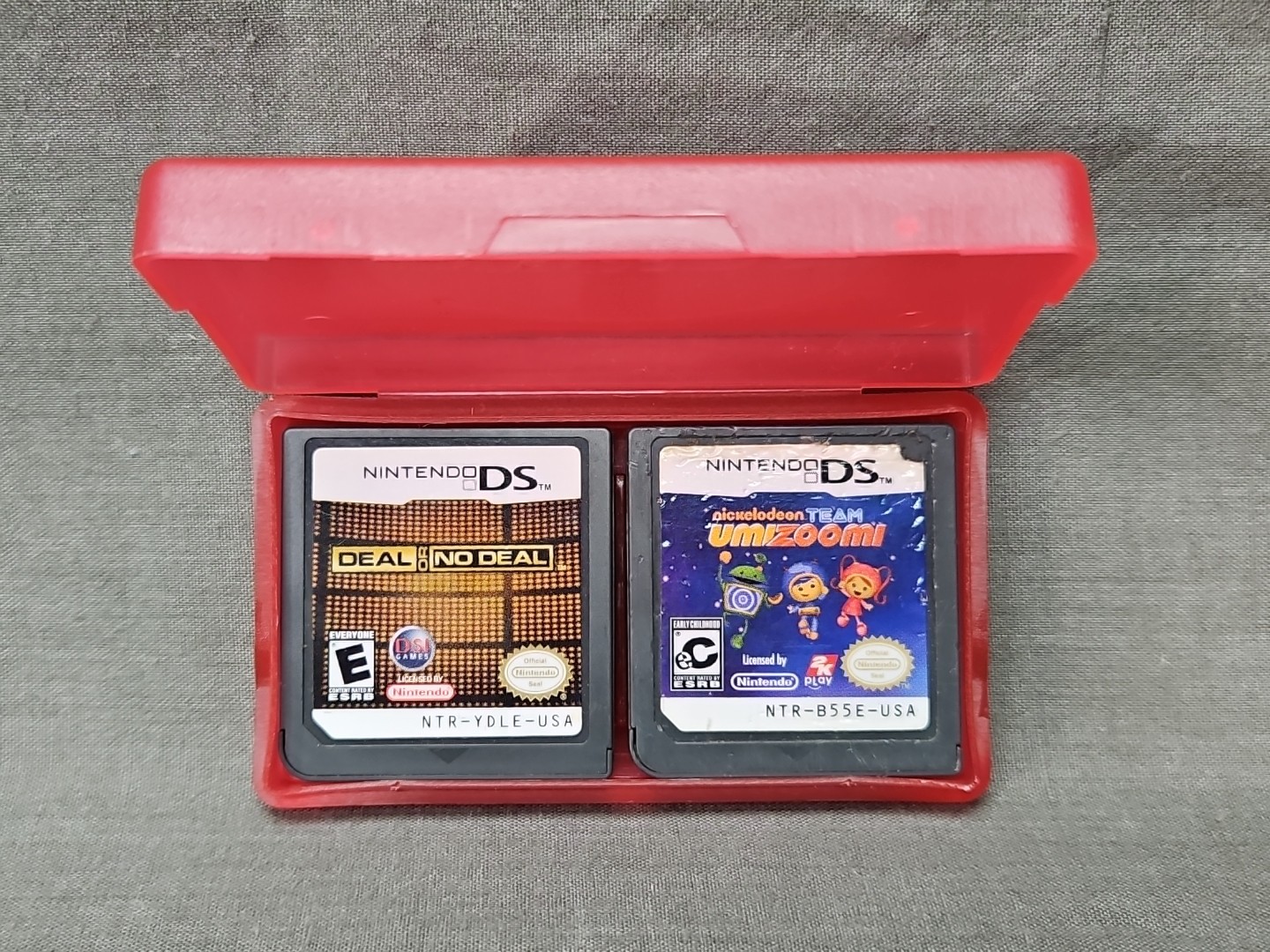 Nintendo DS Game Cartridge Lot Of 2 Deal Or No Deal / Team UmiZoomi Tested