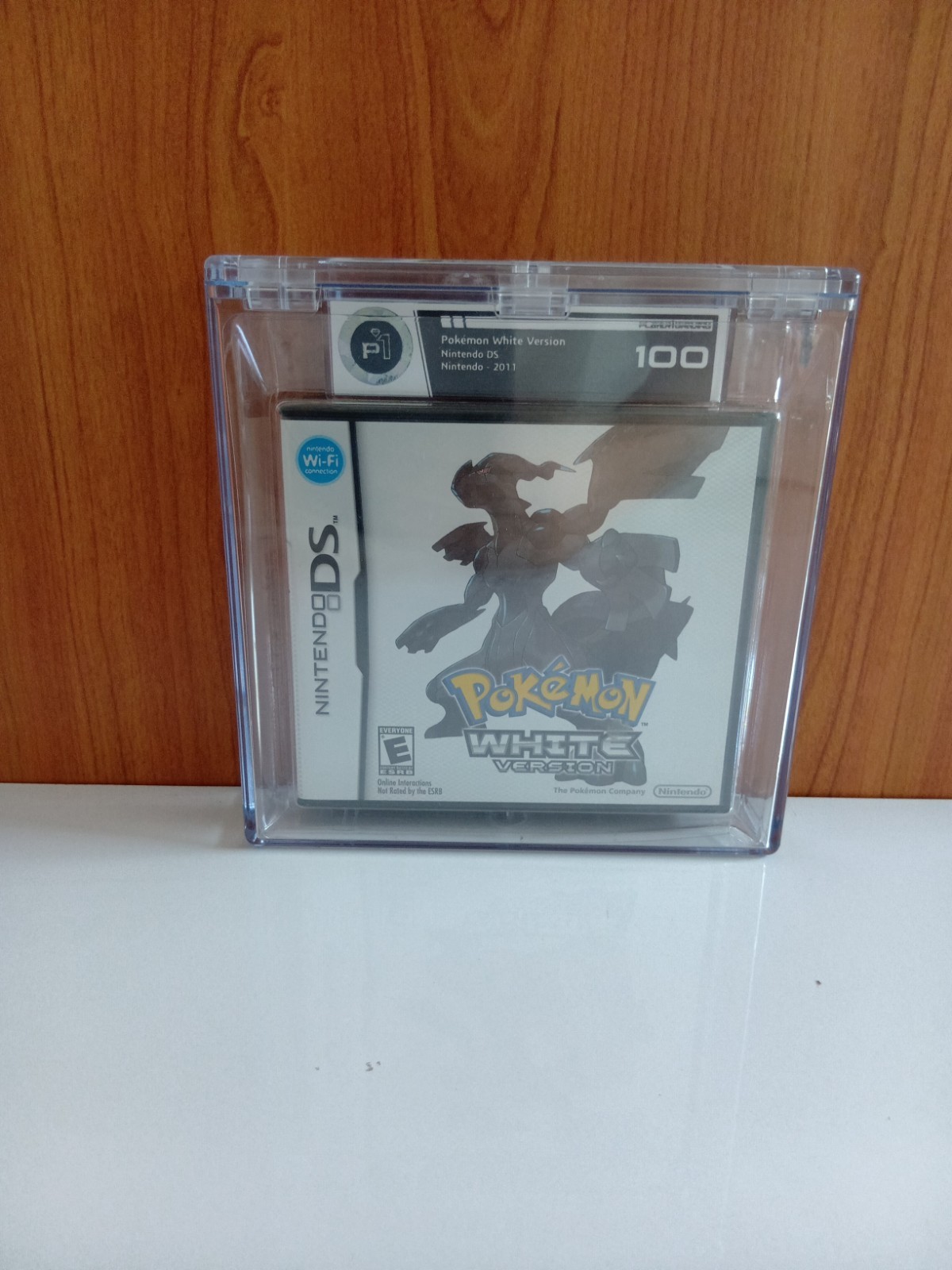 Pokemon White Version (Nintendo DS, 2011) Player 1 Graded 100 New Uncirculated
