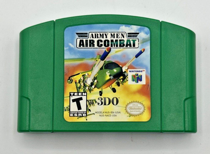 Army Men: Air Combat by 3DO Nintendo 64 NTSC-U/C Game Cartridge