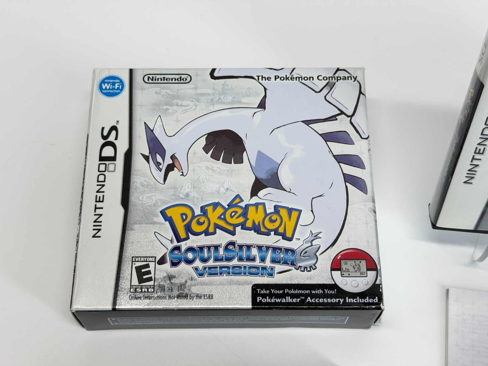 Pokemon SoulSilver Version (Nintendo DS) Complete BIG BOX Pokewalker Authentic