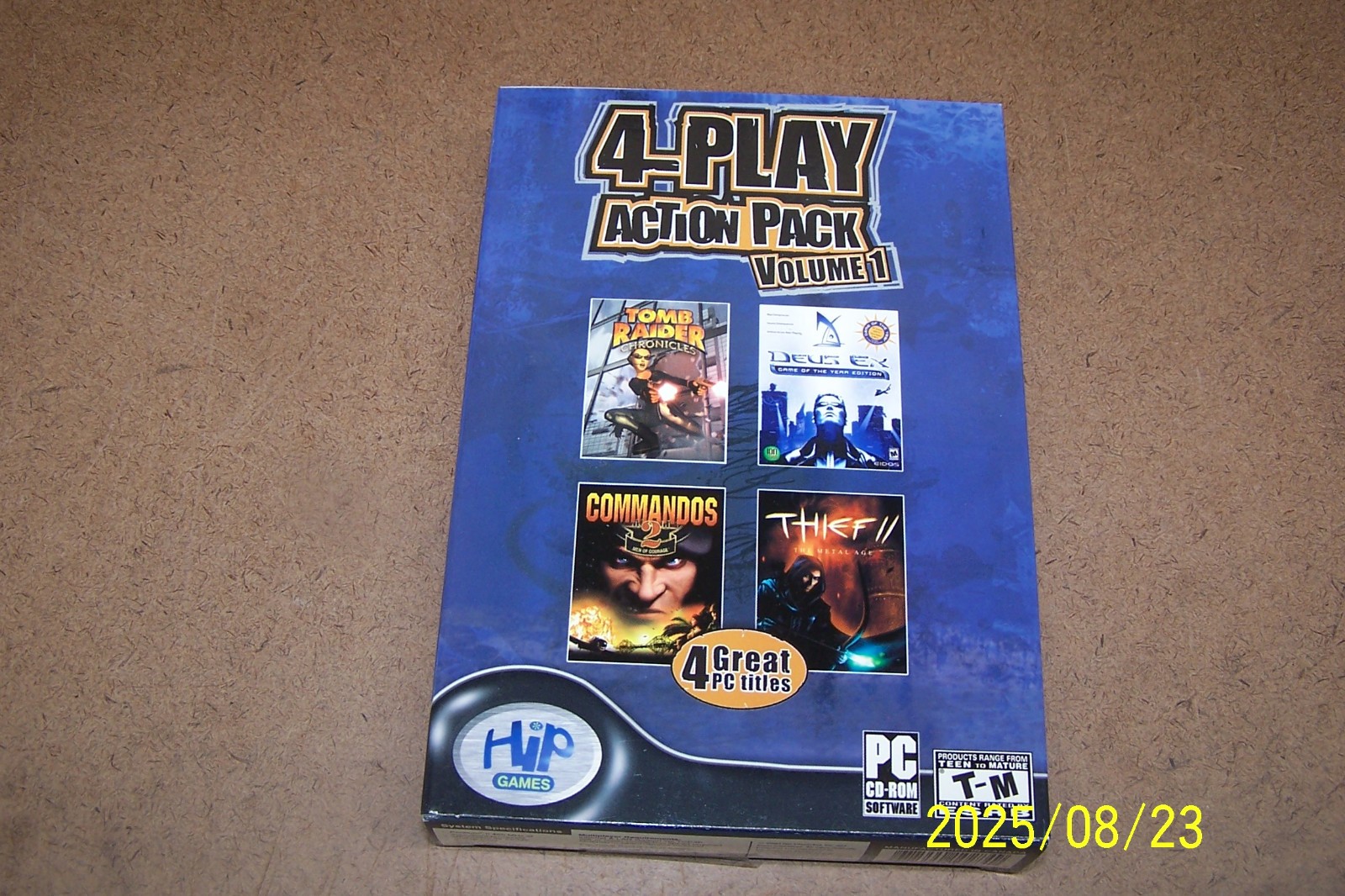 4 Pack – Tomb Raider – Deus Ex – Commandos – Thief II