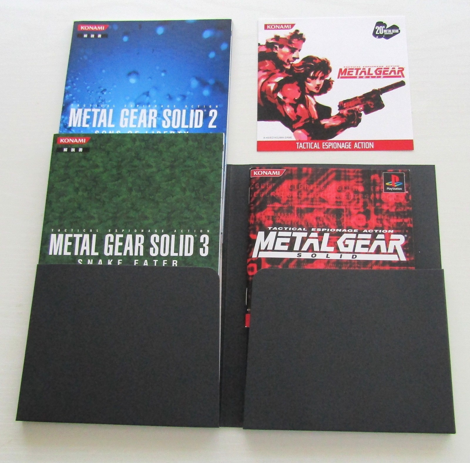 Metal Gear Solid 20th Anniversary Collection 1987-2007 PS1 PSP PS2
