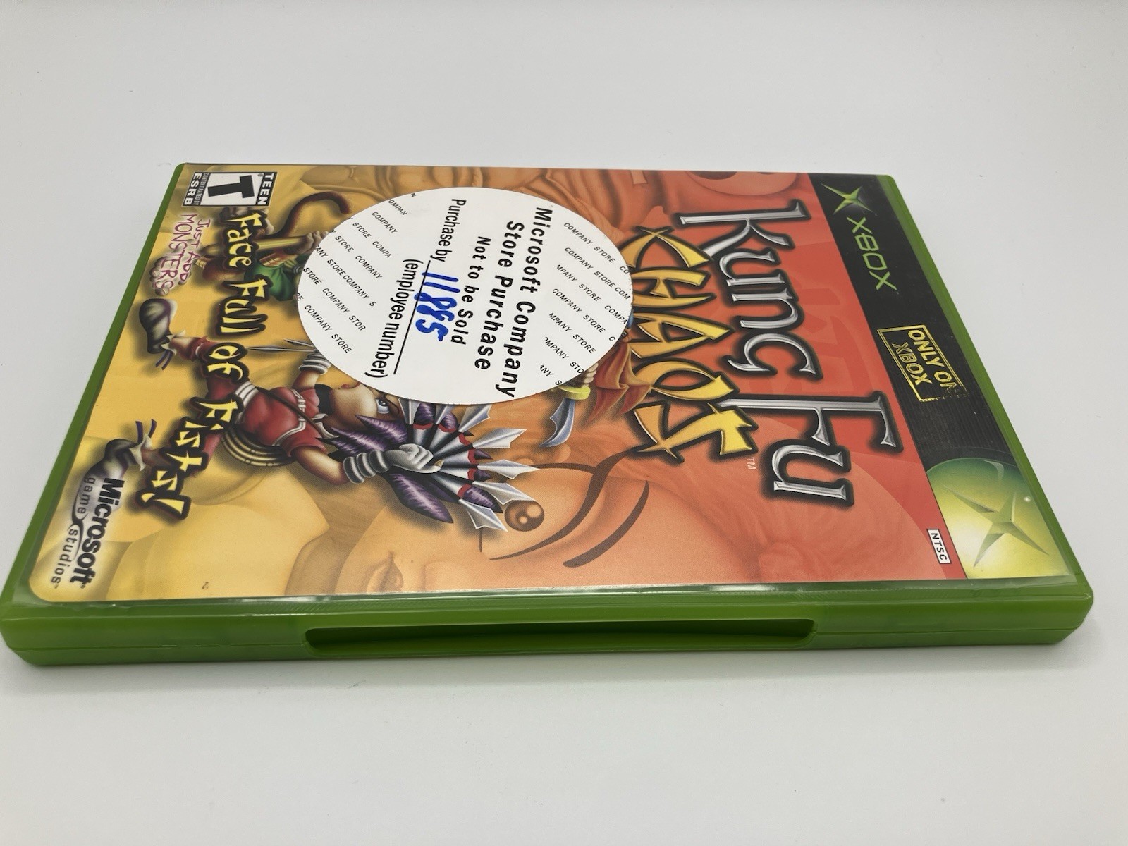 Kung Fu Chaos (Microsoft Xbox, 2003) CIB – Clean Disc, Tested, RARE